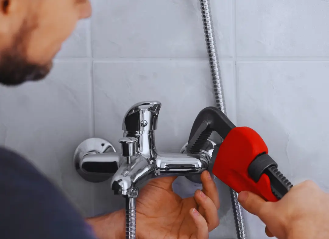 Mitigeur thermostatique de baignoire Souleuvre en Bocage
